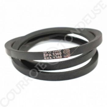 Le modèle de Courroie type trapézoïdale lisse SPA1360 - SPA1360-TEXROPE