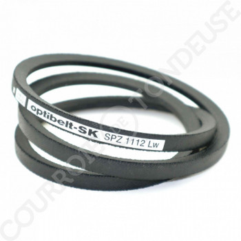 Le modèle de Courroie type trapézoïdale lisse SPZ1112 - SPZ1112-OPTIBELT