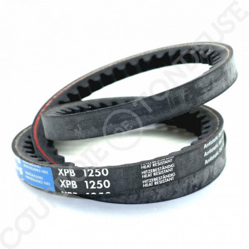 Le modèle de Courroie trapézoidale crantée XPB1250 - XPB1250-OPTIBELT