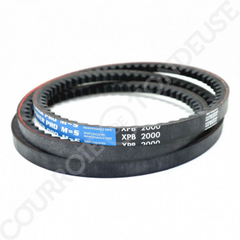 Le modèle de Courroie trapézoidale crantée XPB2000 - XPB2000-OPTIBELT