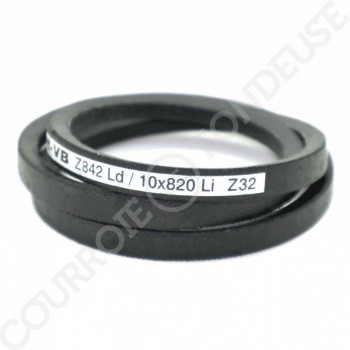 Le modèle de Courroie type trapézoïdale lisse Z32 - Z32-OPTIBELT