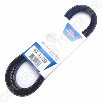 Le modèle de Courroie trapézoïdale crantée AVX13x1250La ou 3A1250 - AVX13X1250-OPTIBELT