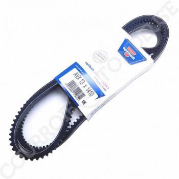 Le modèle de Courroie trapézoïdale crantée AVX13x1410La ou 3A1410 - AVX13X1410-OPTIBELT