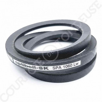 Le modèle de Courroie type trapézoïdale lisse SPA1060 - SPA1060-OPTIBELT