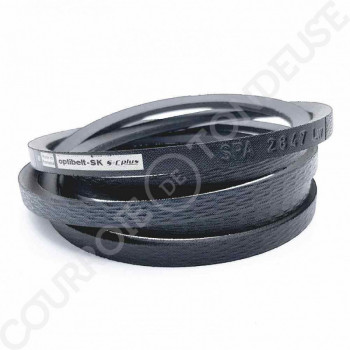 Le modèle de Courroie type trapézoïdale lisse SPA2847 - SPA2847-OPTIBELT
