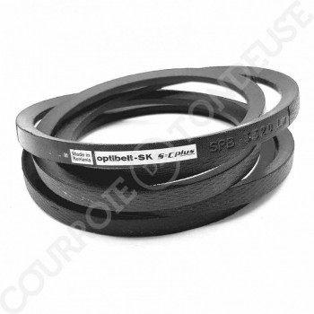 Le modèle de Courroie trapézoidale lisse SPB3320 - SPB3320-OPTIBELT