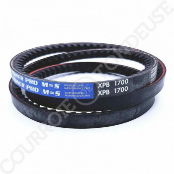 Le modèle de Courroie trapézoidale crantée XPB1700 - XPB1700-OPTIBELT
