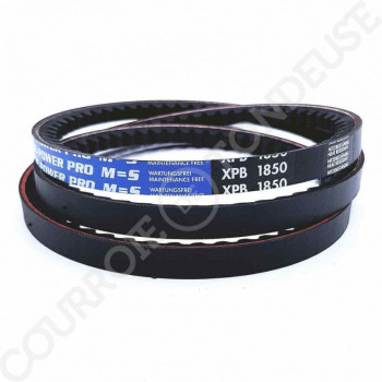 Le modèle de Courroie trapézoidale crantée XPB1850 - XPB1850-OPTIBELT