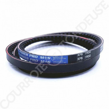 Le modèle de Courroie trapézoidale crantée XPB1900 - XPB1900-OPTIBELT