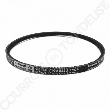 Le modèle de Courroie type trapézoïdale lisse Z20-1/2 - Z20.5-OPTIBELT