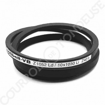 Le modèle de Courroie type trapézoïdale lisse Z40-1/2 - Z40.5-OPTIBELT
