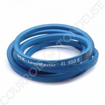 Le modèle de Courroie de moteur à tondeuse YANMAR 197102-12520 - 12521 - 4L950