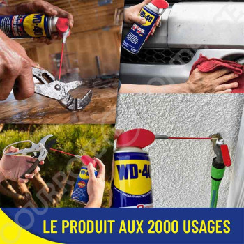 Le modèle de Produit Multifonction WD40 Spray Double Position 250 ml - WD40-33489