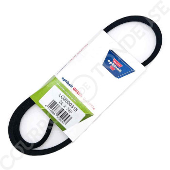 Le modèle de Courroie ALLIS CHALMERS - DEUTZ 1671788 - 1601238 - 1601239 - 2087883 - 3L340-HQ