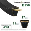 Le modèle de Courroie type trapézoïdale lisse B156 - B156-OPTIBELT