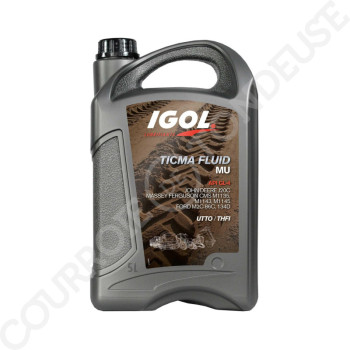 Le modèle de Lubrifiant de Transmission IGOL Ticma Fluid MU 80W API GL-4+ / Bidon de 5L - HT-MU80W90-5
