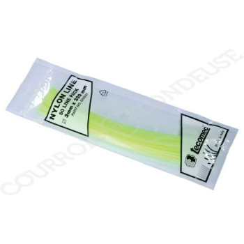 Le modèle de Fils de coupe diamètre 3,3mm 0,3m carré jaune - 05200041P50