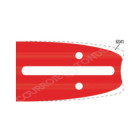 Guide chaîne de tronçonneuse Oregon Consumer Doubleguard 3/8" 1.3mm - 160SDEA041