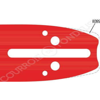Le modèle de Guide chaîne de tronçonneuse Oregon Versacut VXL 3/8