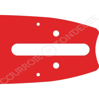 Le modèle de Guide chaîne de tronçonneuse Oregon Solid Armor Nose 1.33