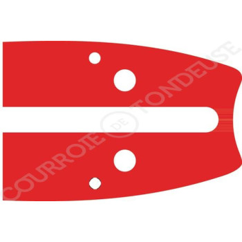 Le modèle de Guide chaîne de tronçonneuse Oregon Solid Armor Nose 1.33