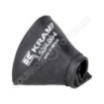 Chambre à air de tondeuse pour jante diamètre 4" - 350/400-4 - valve coudée 90° TR87