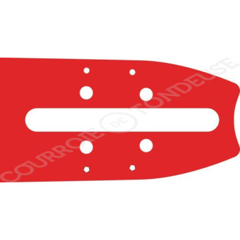 Le modèle de Guide chaîne de tronçonneuse Oregon Solid Armor Nose 1.65