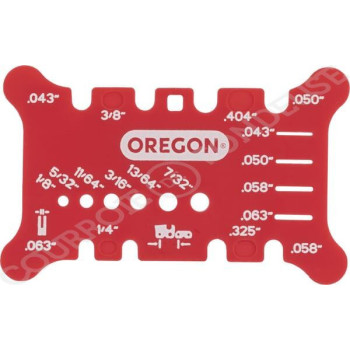 Le modèle de Outil de mesure avec chaîne et rail Oregon - 556418