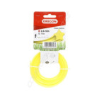 Fil de coupe de débroussailleuse Oregon nylon Yellow Starline 2,4mm 15m - 69-452-Y