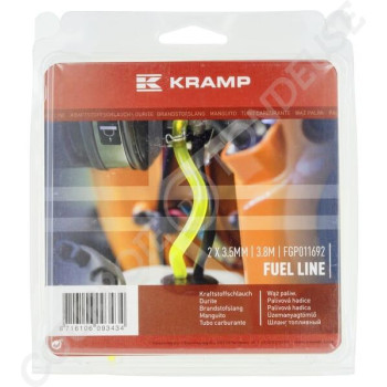 Le modèle de Durite de carburant de tondeuse diamètre 2 x 3,5 mm rouleau de 3,8 mts - FGP011692