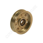 Poulie de tondeuse plate 17 mm x 3-3/8" 23339