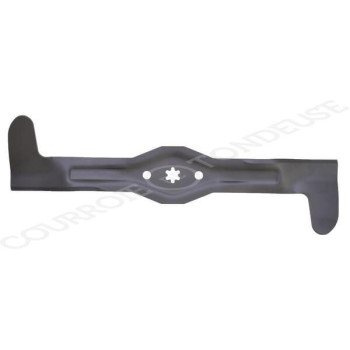 Le modèle de Lame de tondeuse Electrolux et AYP 543 x 9,5 mm - 168721, 180584 - FGP410030