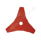 Lame de débroussailleuse 3 dents 250x25,4x3,6 PVC - 5010013