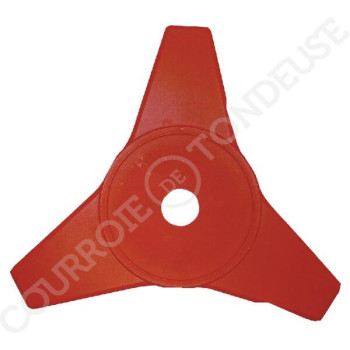 Le modèle de Lame de débroussailleuse 3 dents 250x25,4x3,6 PVC - 5010013 - FGP453535