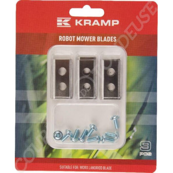 Le modèle de Lame de robot tondeuse Worx x 9pcs - 3543-01 - FGP470004
