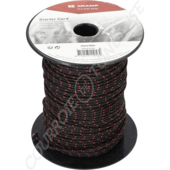 Le modèle de Cordon de lanceur 3 mm x 100 m noir - KR0301000B