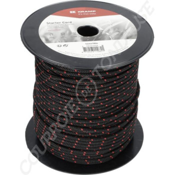 Le modèle de Cordon de lanceur 5 mm x 100 m noir - KR0501000B