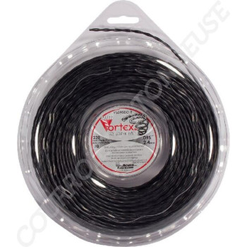 Le modèle de Fil de coupe de débroussailleuse nylon Vortex 2,4mm 70,1m - NL2470VOR