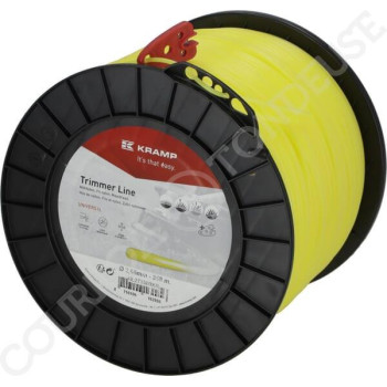 Le modèle de Fil de coupe de débroussailleuse diamètre 2,65mm 358m rond jaune - NL27358RKR