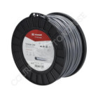 Fil de coupe de débroussailleuse diamètre 3mm 164m rond Titanium Power gris