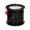 Fil de coupe de débroussailleuse diamètre 3mm 195m carré noir