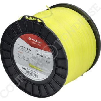 Le modèle de Fil de coupe de débroussailleuse diamètre 3mm 281m rond jaune - NL30281RKR