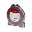 Fil de coupe de débroussailleuse diamètre 3mm 44m carré rouge