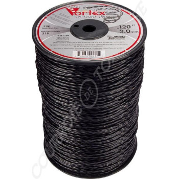 Le modèle de Fil de coupe de débroussailleuse nylon Vortex 3mm 219,5m - NL3219VOR