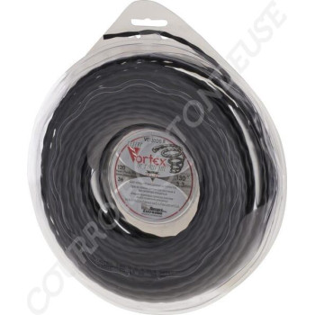 Le modèle de Fil de coupe de débroussailleuse nylon Vortex 3,3mm 36,5m - NL3336VOR