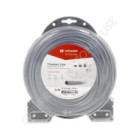 Fil de coupe de débroussailleuse diamètre 3,5mm 30m carré Titanium Power gris