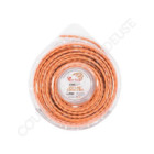 Fil de coupe de débroussailleuse nylon Vortex alu 4,3mm 21m twist