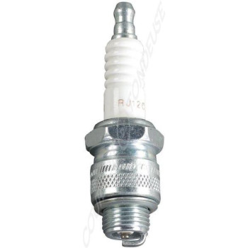 Le modèle de Bougie d'allumage de tondeuse Champion antiparasitée RJ12C - RJ12C