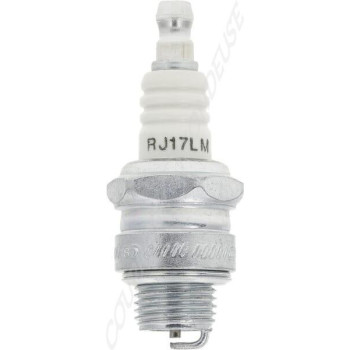 Le modèle de Bougie d'allumage de tondeuse Champion antiparasitée RJ17LM - RJ17LM