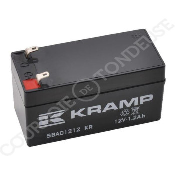 Le modèle de Batterie de tondeuse 12V 1,2Ah fermée - SBA01212KR